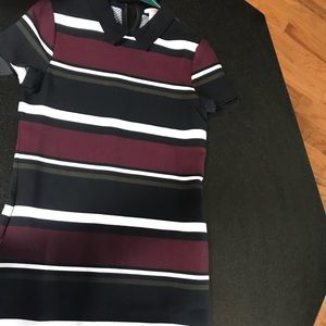 Peter Pan Collar Elsey stripped dress